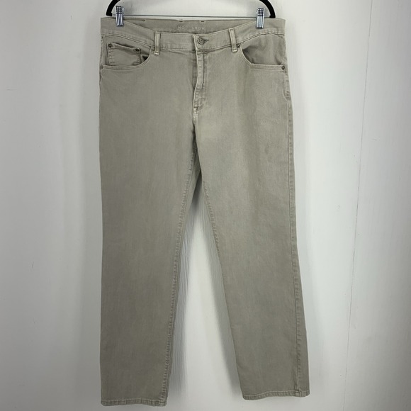 Mott & Bow Other - Mott & Bow Mens 36X32 Straight Mercer Gray  Jeans Pants Stretch Casual Cowboy